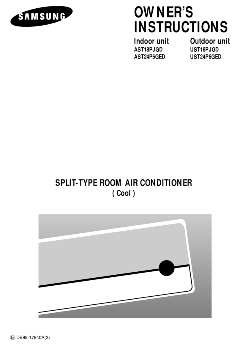 Samsung AST18PJGD/XTL User manual