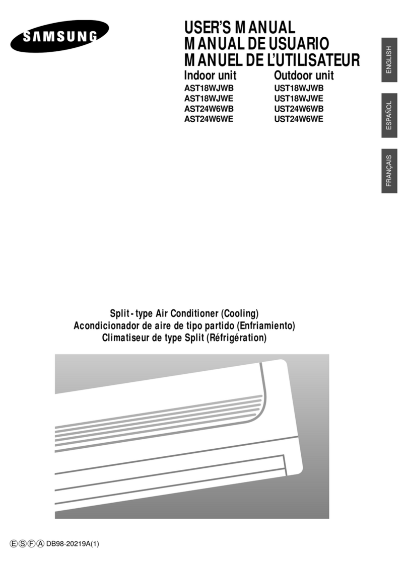 Samsung AST18WJWB/UMG User manual