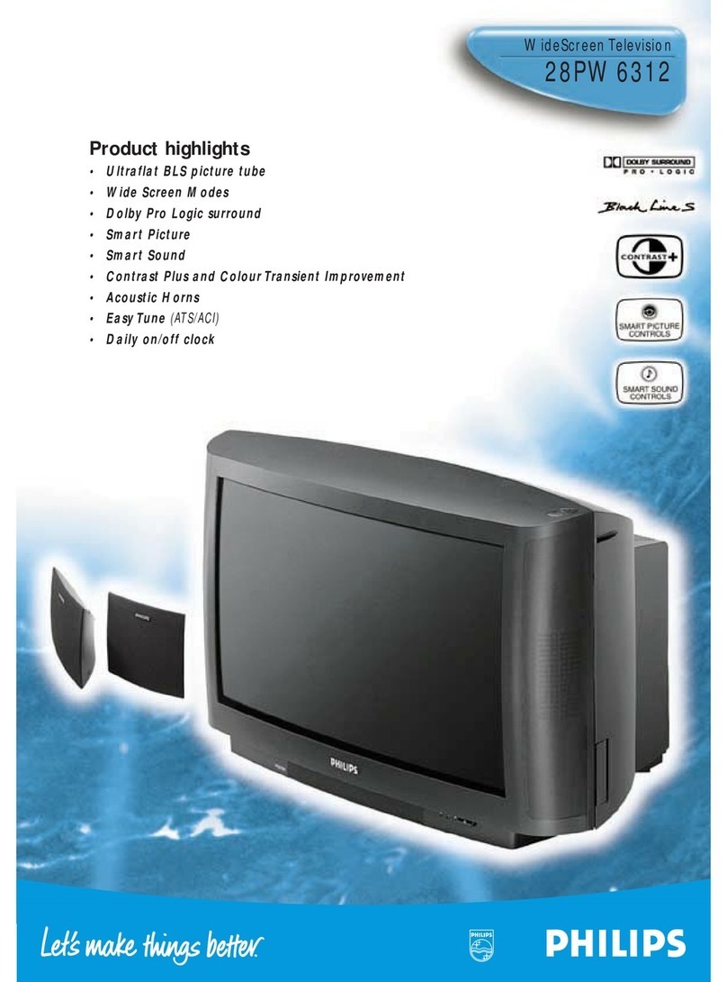 Philips 28PW6312/00 User manual