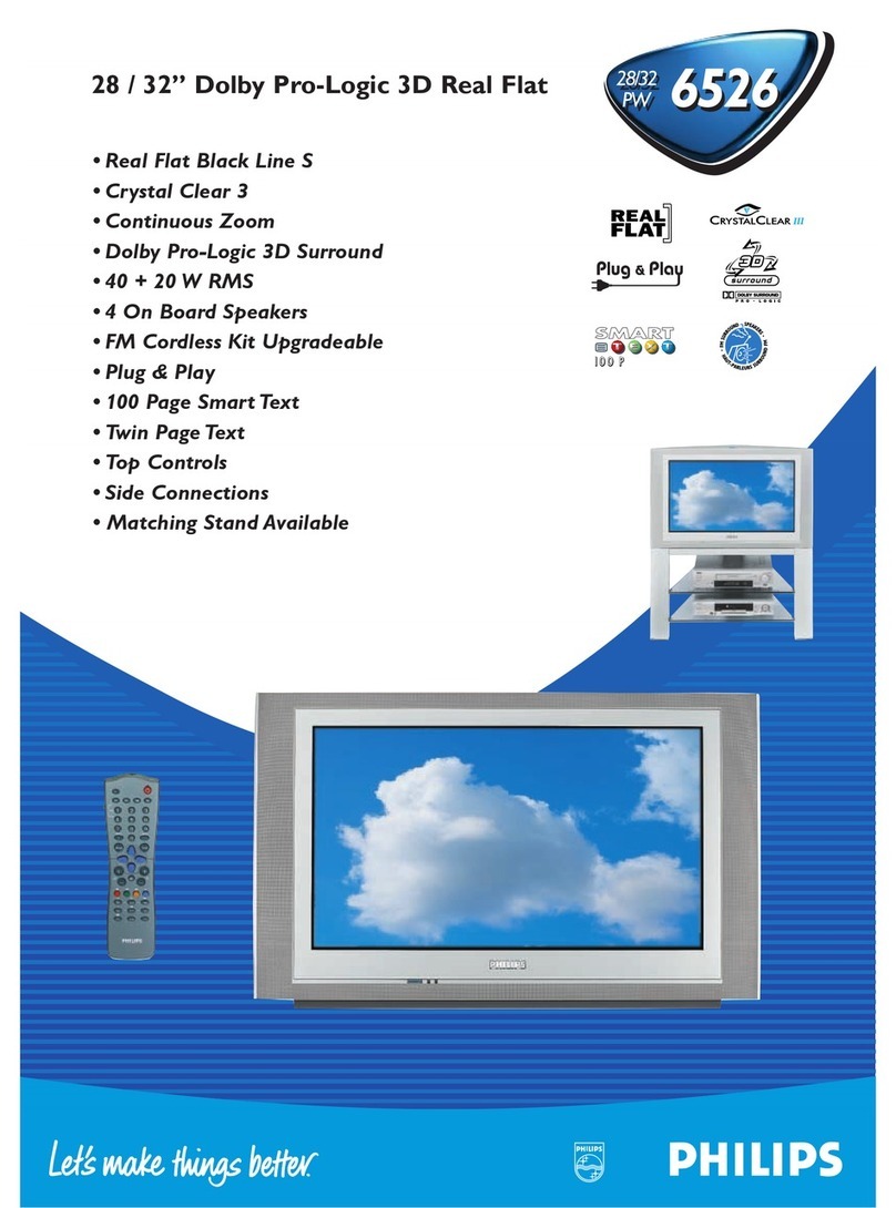 Philips 32PW6526/05 Specifications