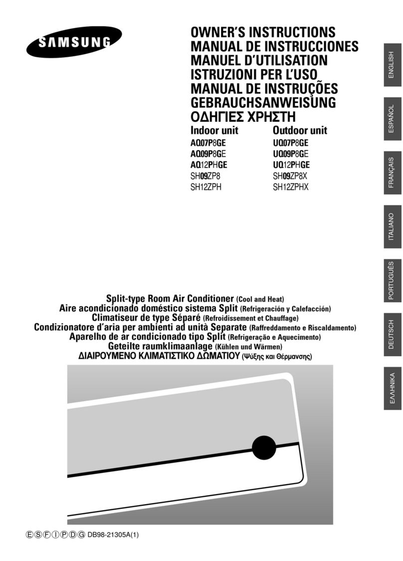 Samsung AQ12PHGE/AFR User manual