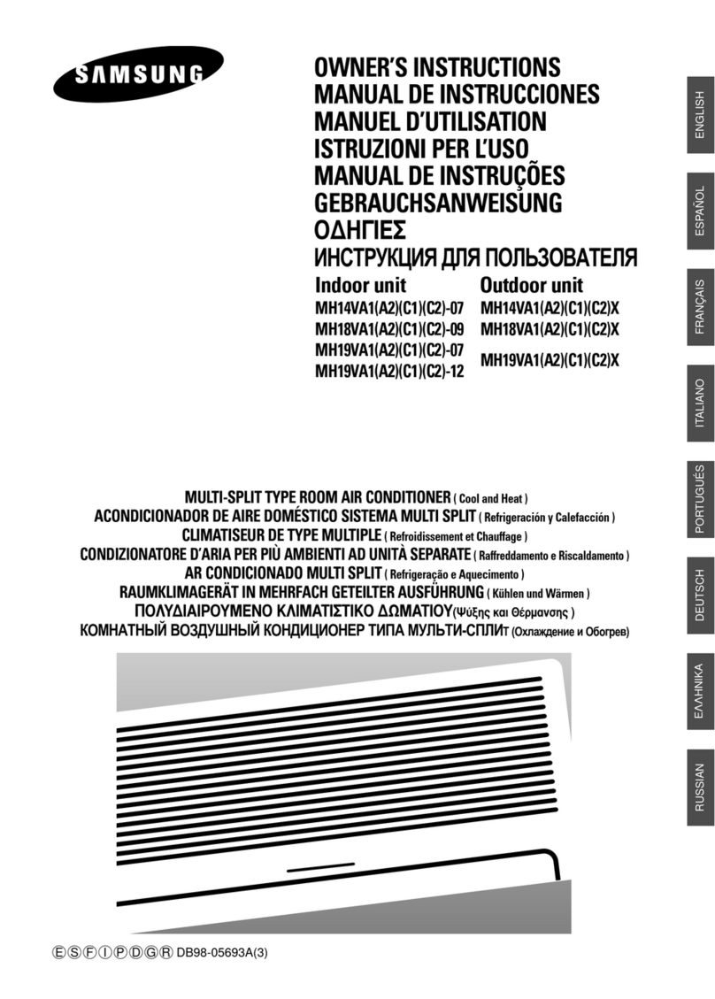 Samsung MH14VA2 Owner's instructions