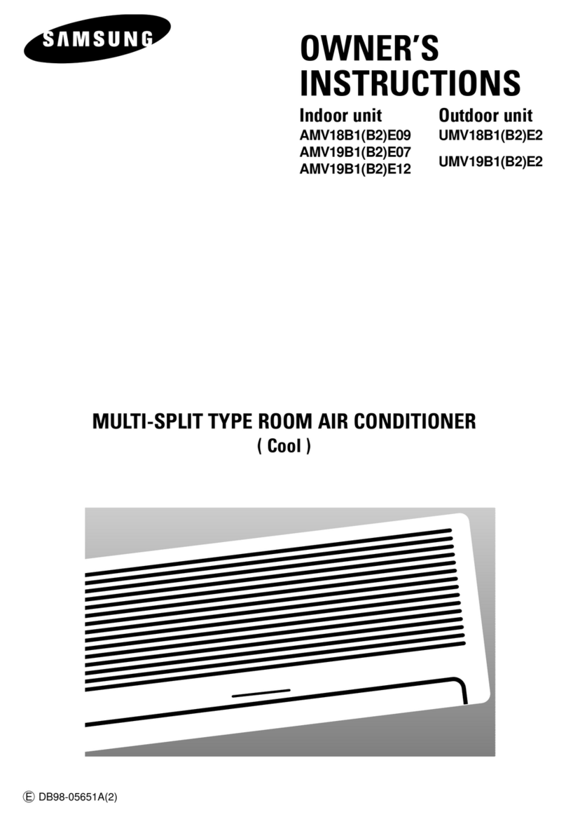 Samsung AMV18B1E2 User manual
