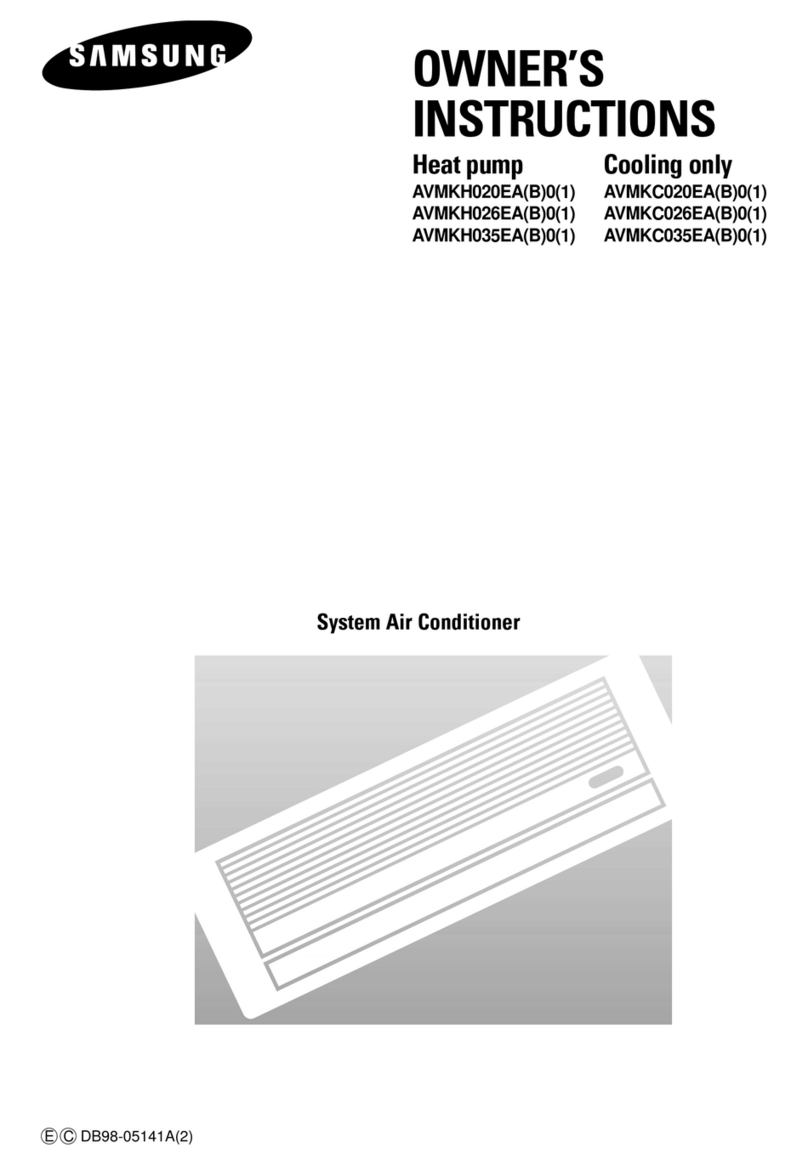 Samsung AVMKH026EA0XIA User manual