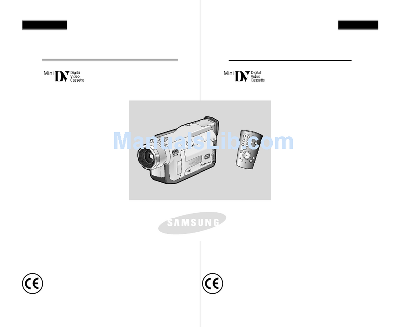 Samsung VP-D23 User manual
