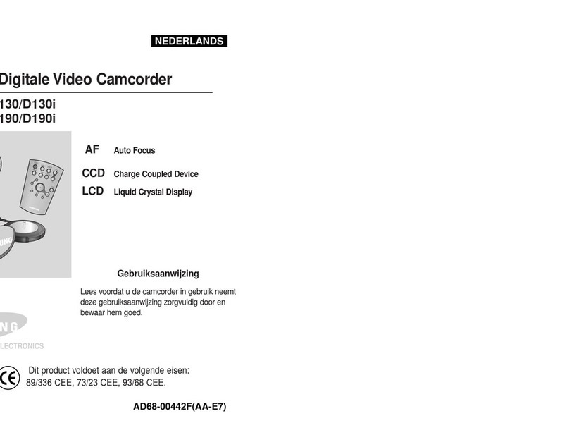 Samsung VP-D190 Assembly instructions