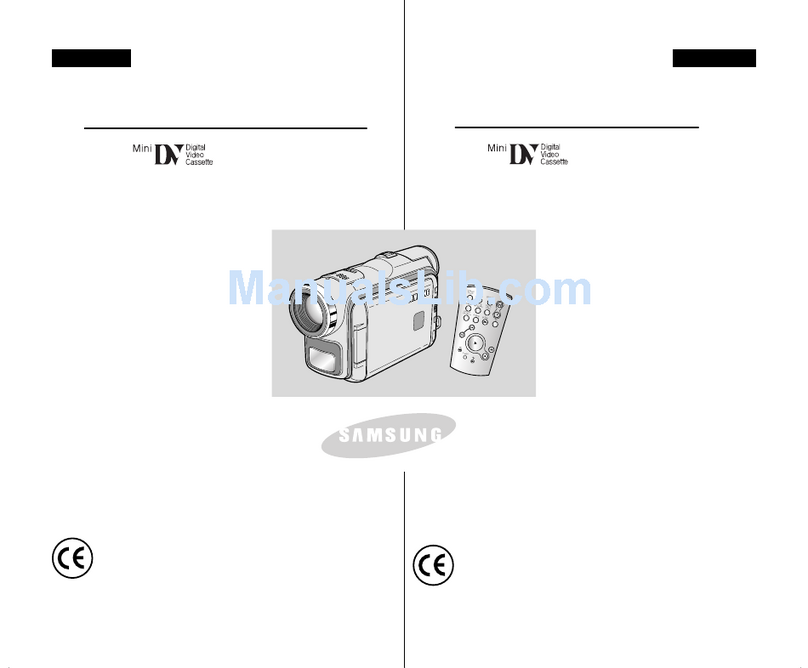 Samsung VP-D107 Owner's manual