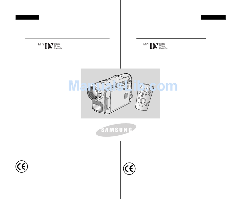 Samsung VP-D107 Owner's instruction book