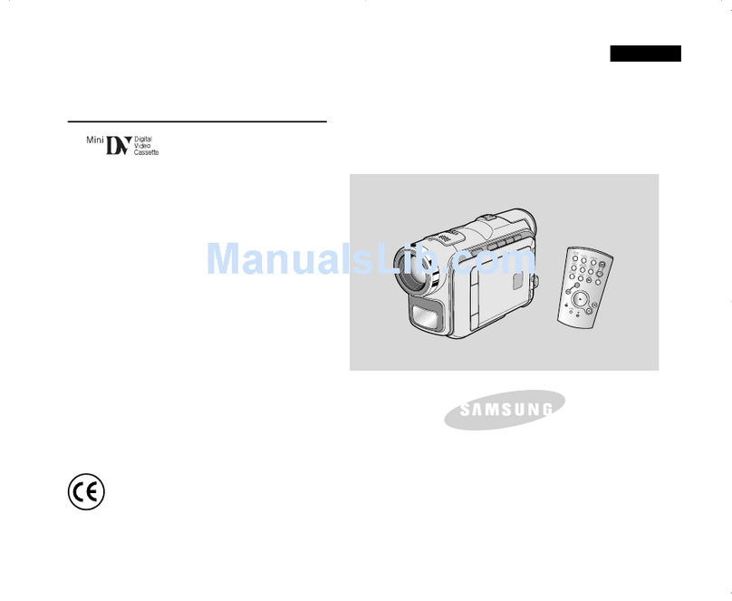 Samsung VP-D102D Owner's manual
