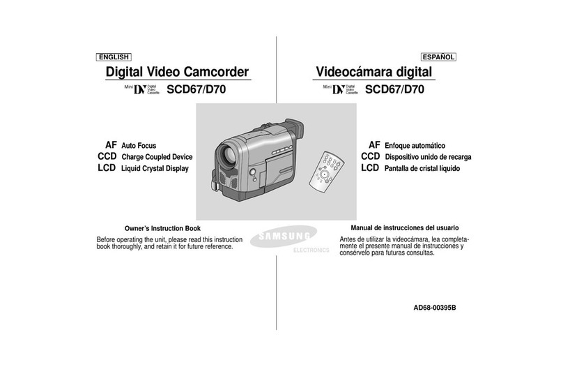 Samsung SC-D70 User manual