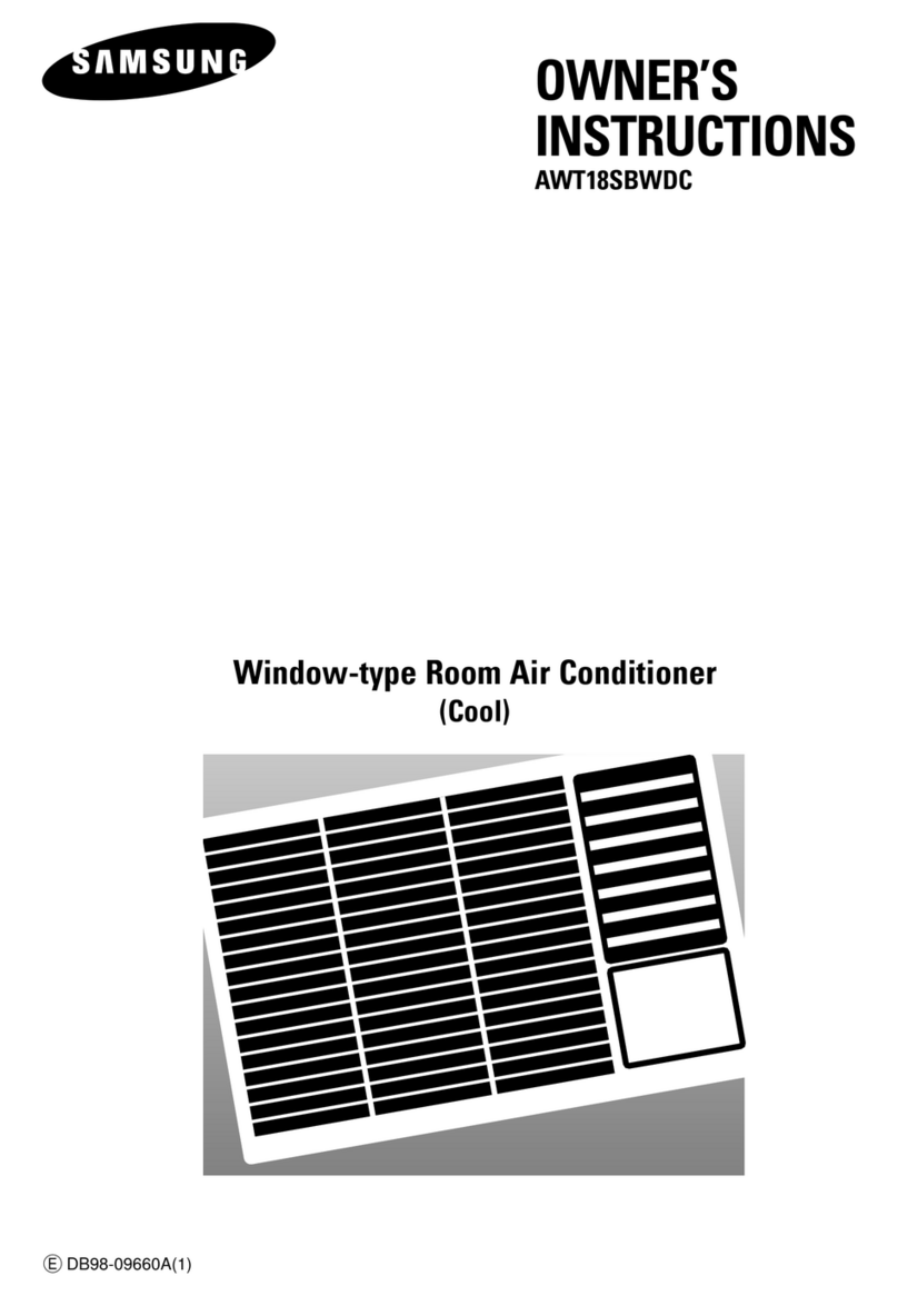 Samsung AWT18SBWDC User manual