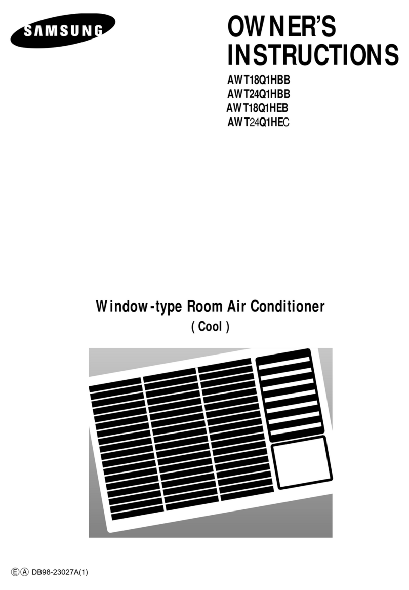 Samsung AWT18Q1HEB User manual Samsung AWT18Q1HEB User manual