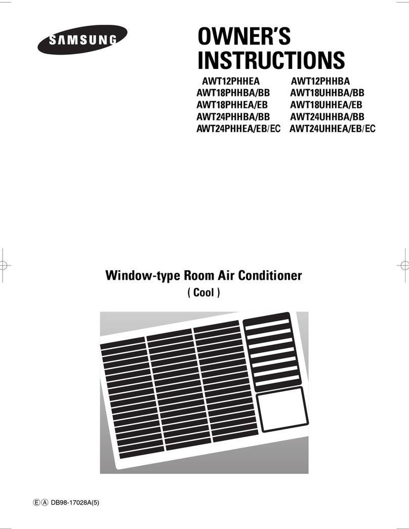 Samsung AWT18PHHBB User manual