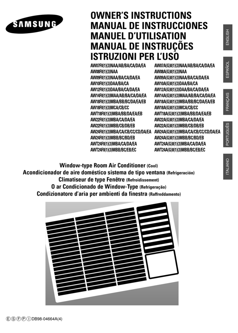 Samsung AW09A0KE User manual