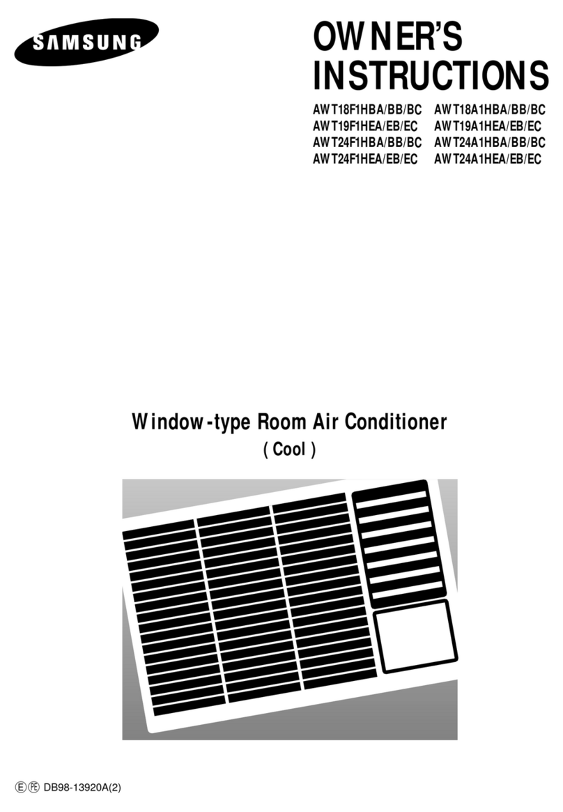 Samsung AW09P1HEA/XFA User manual
