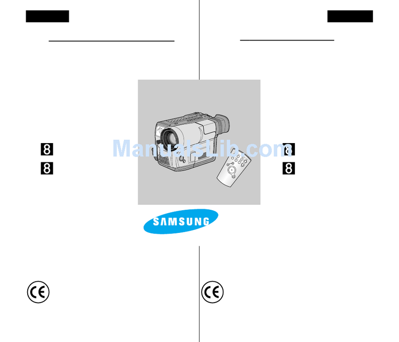 Samsung VP-L800 User manual