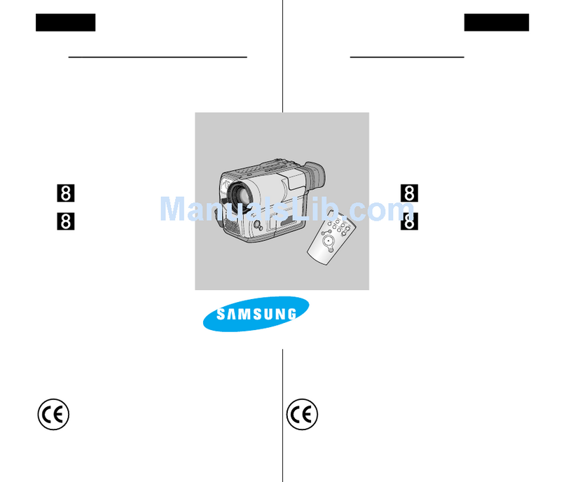 Samsung VP-L800 User manual