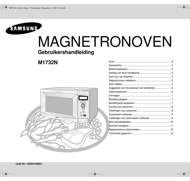 Samsung M1732N-Y User manual
