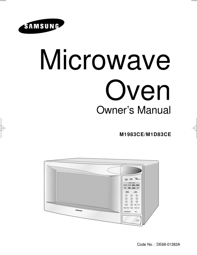 Samsung M1983CE owner's manual