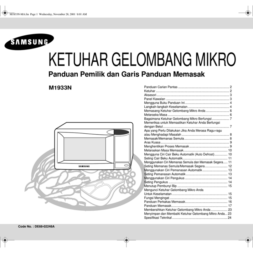 Samsung M1933N User manual