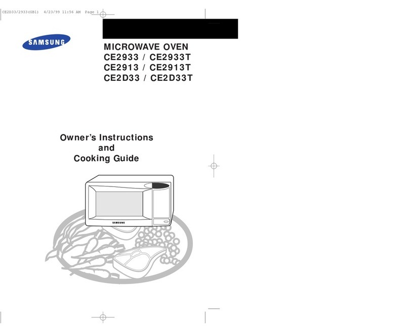 Samsung CE2D33 User manual