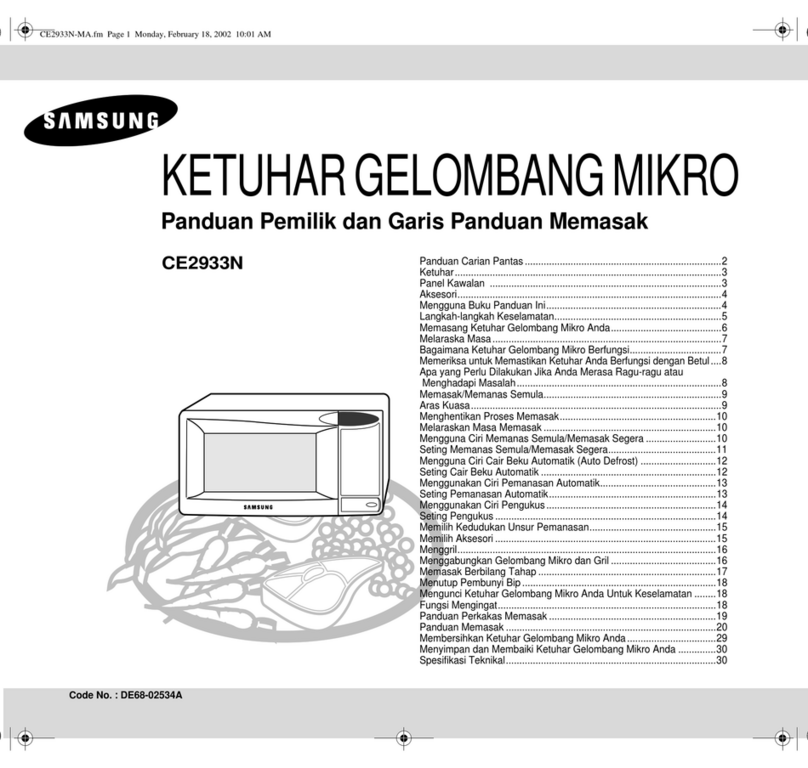 Samsung CE2933N User manual