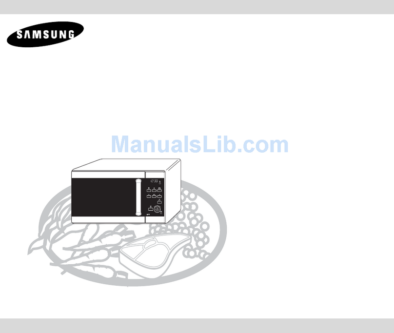 Samsung GE107W Owner's instructions