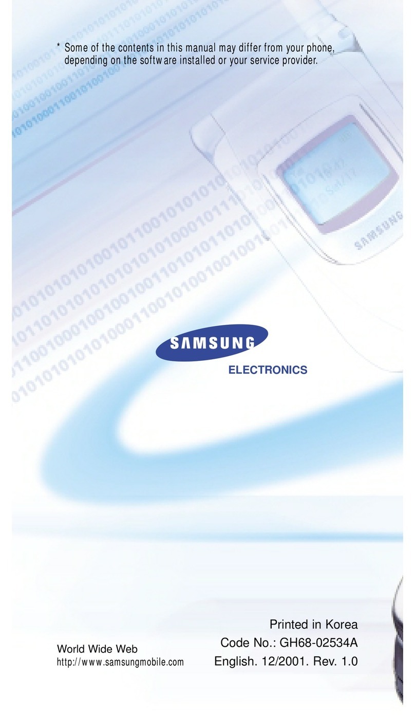 Samsung SGH-Q200 User manual
