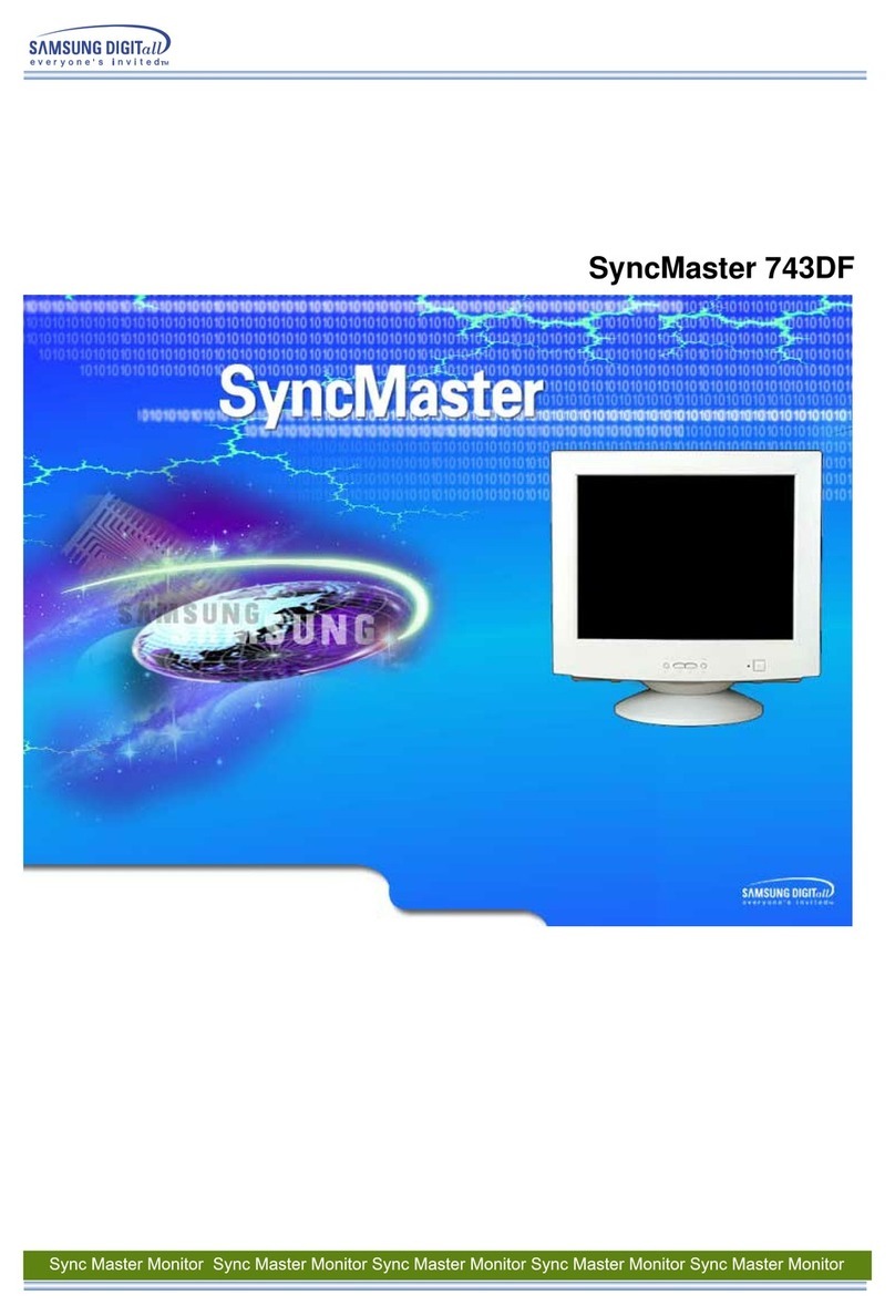 Samsung SyncMaster 743DF User manual