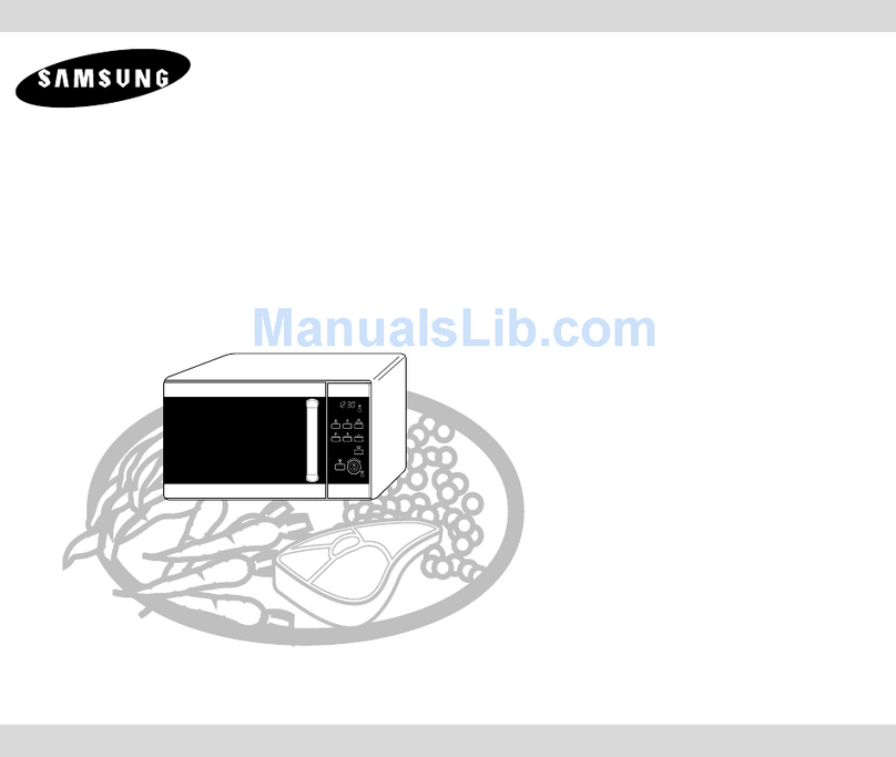 Samsung MW107W-S User manual