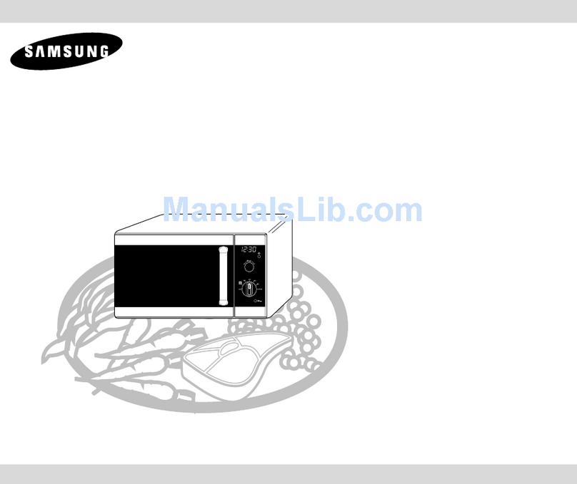 Samsung MW102W Owner's instructions