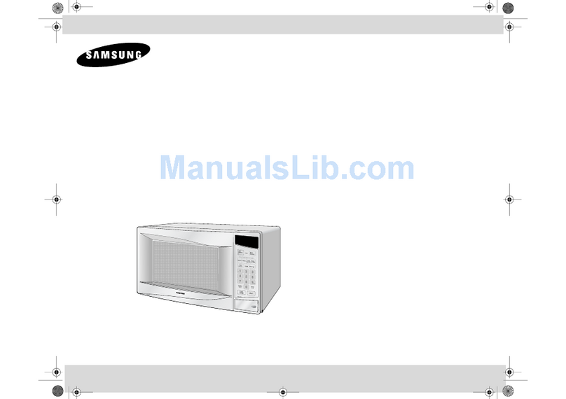 Samsung MS83HCE-S owner's manual