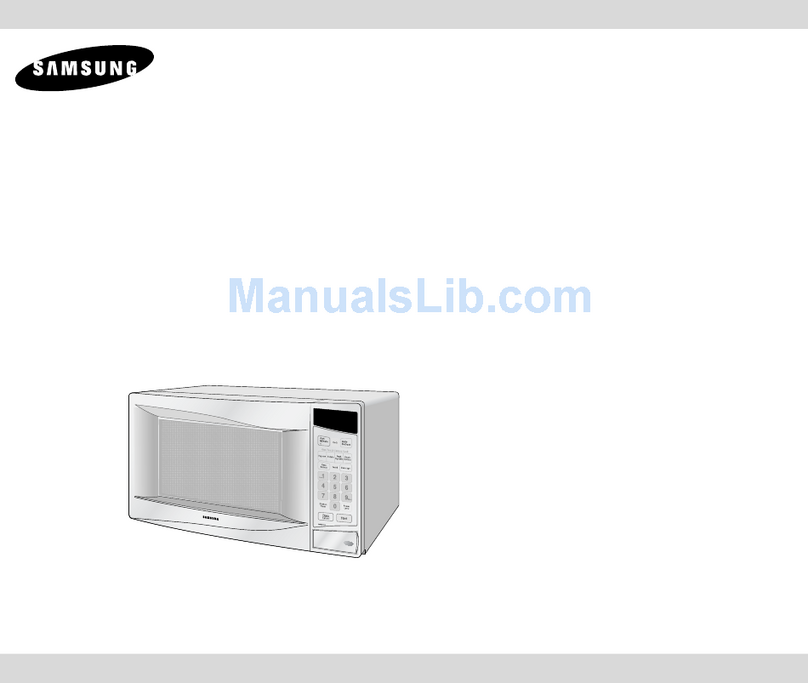 Samsung MS83HCE owner's manual