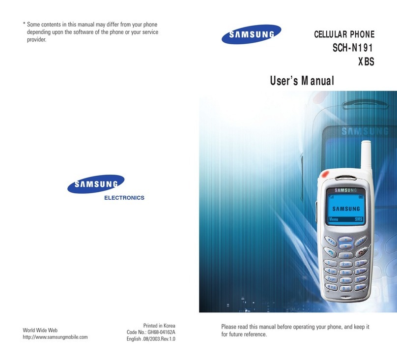 Samsung SCH-N191 User manual