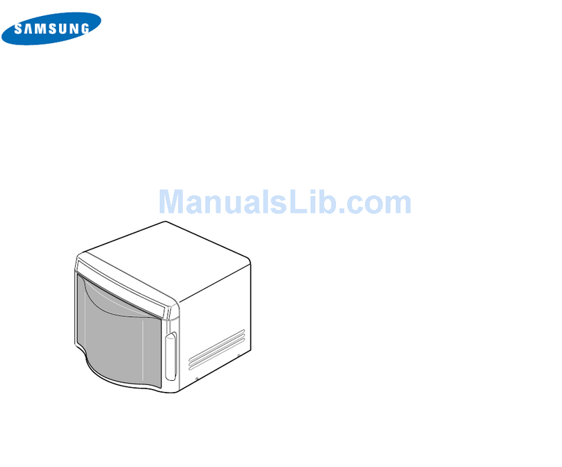 Samsung MD800SC owner's manual