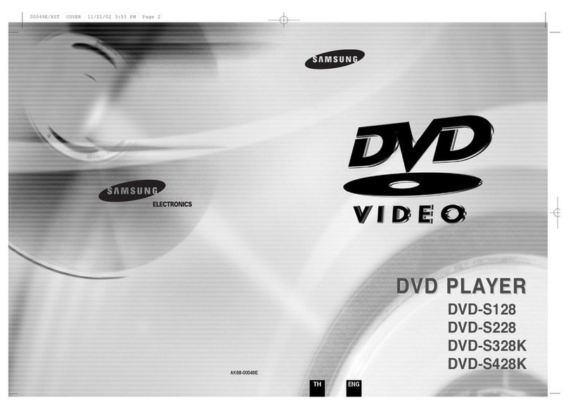 Samsung DVD-S128 User manual