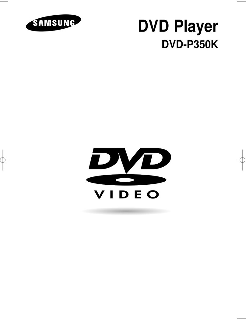 Samsung DVD-P350K manual