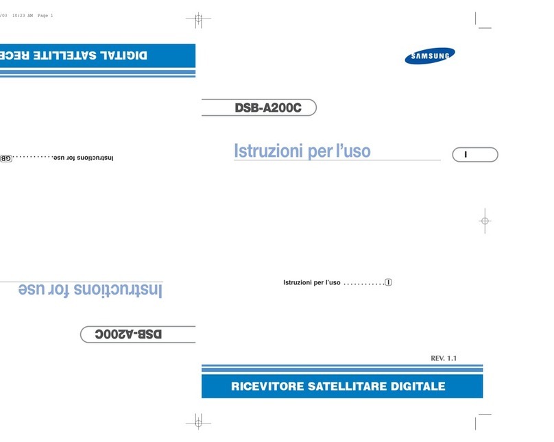 Samsung DSB-A200C User manual