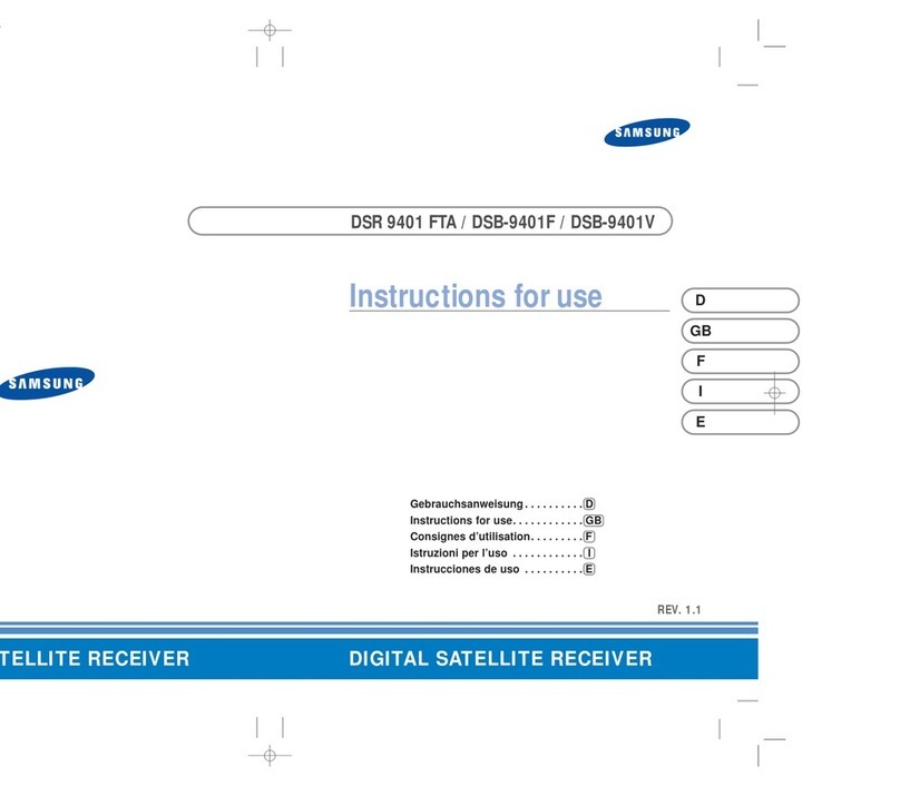 Samsung DSB-9401F User manual