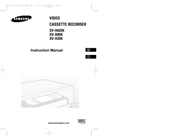 Samsung SV-H35K User manual