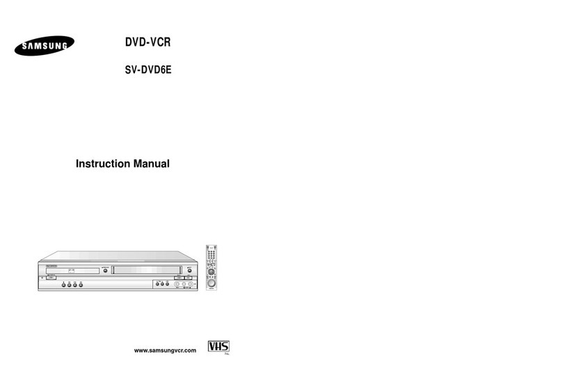 Samsung SV-DVD6E instruction manual