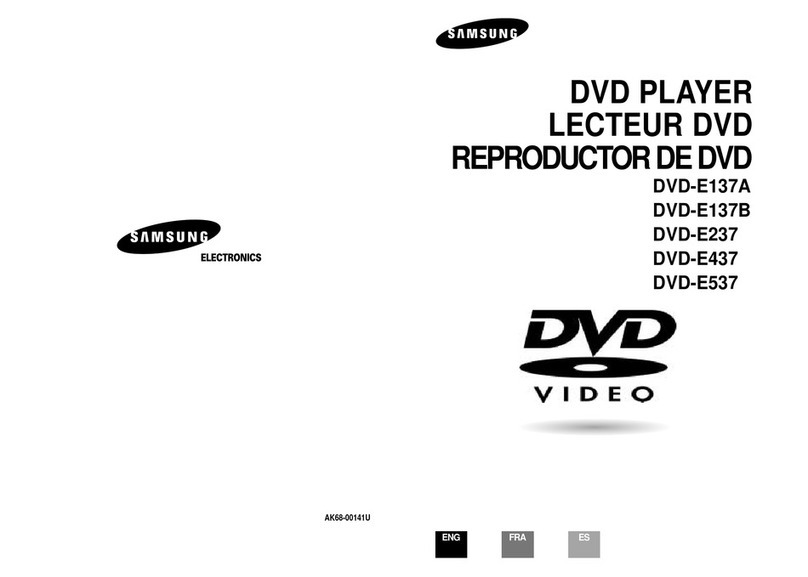 Samsung DVD-E137B User manual