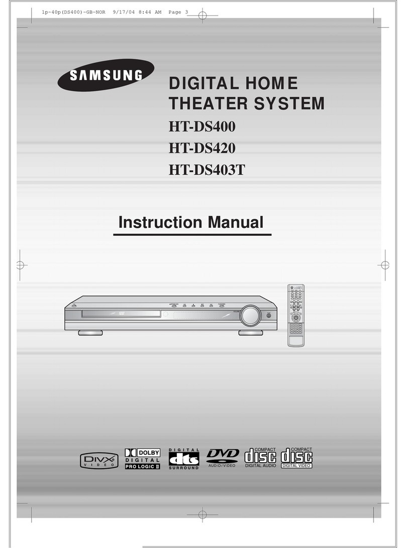 Samsung HT-DS403T User manual