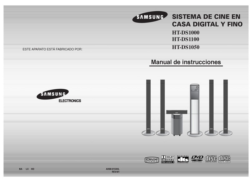 Samsung HT-DS1000 Setup guide