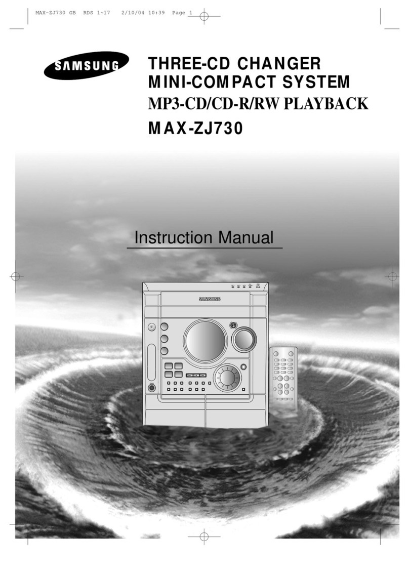 Samsung MAX-ZJ730 instruction manual