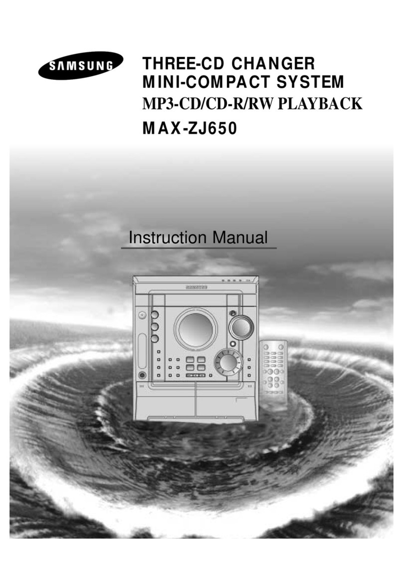 Samsung MAX-ZJ650 instruction manual