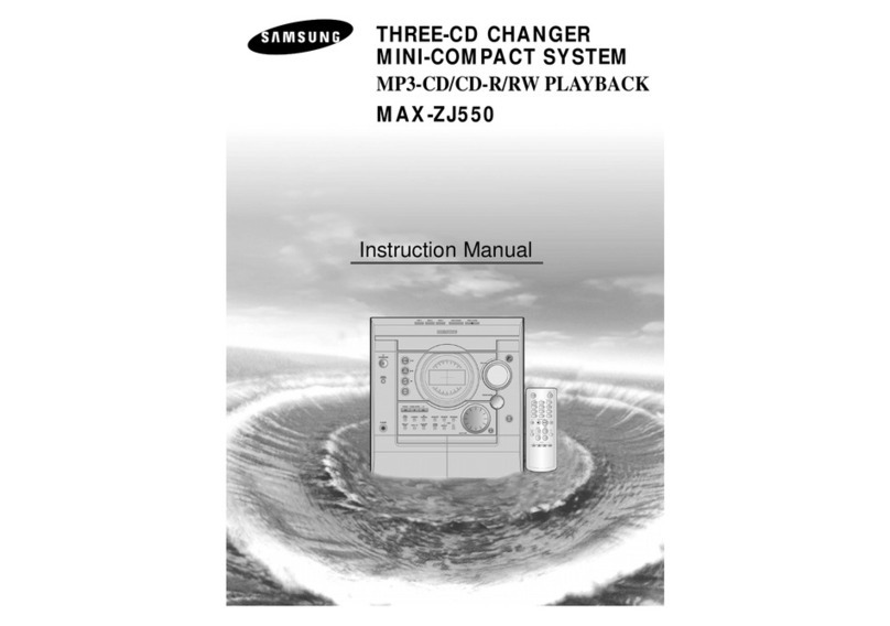 Samsung MAX-ZJ550 User manual