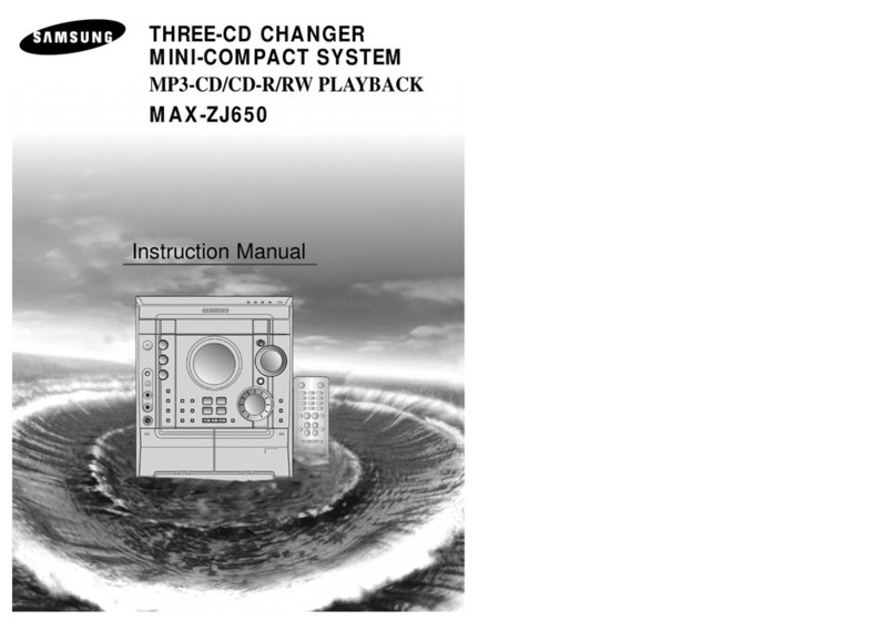 Samsung MAX-ZJ650 instruction manual