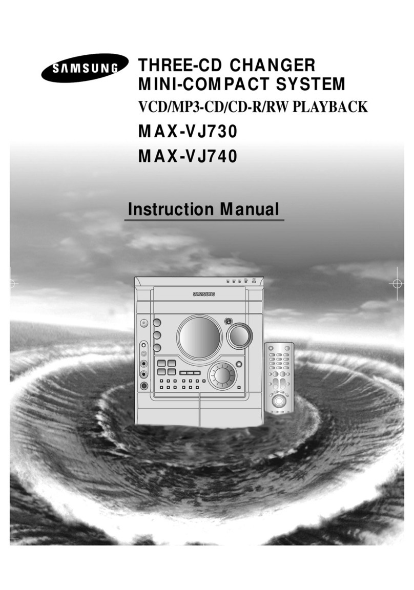 Samsung MAX-VJ730 instruction manual