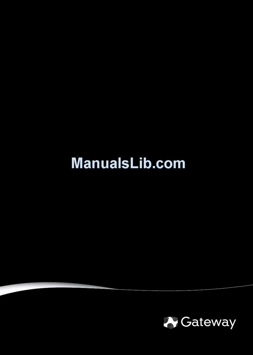 Gateway M-1408j User manual